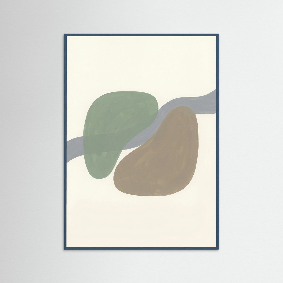 Teal Wood Fluid Harmony