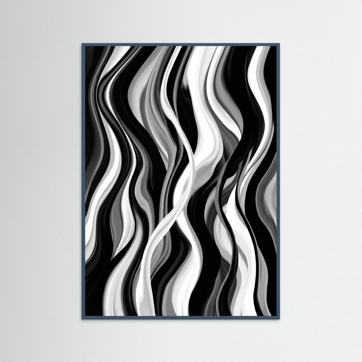 Teal Wood Fluid Rhythms