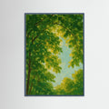 Teal Wood Forest Canopy