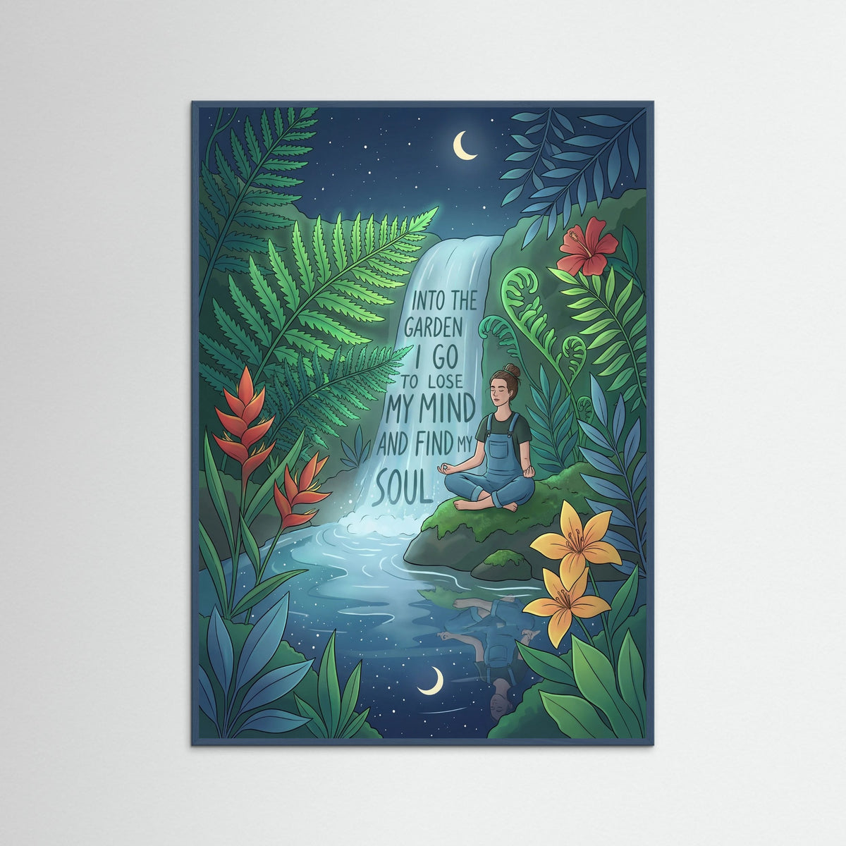 Teal Wood Garden Soul Journey