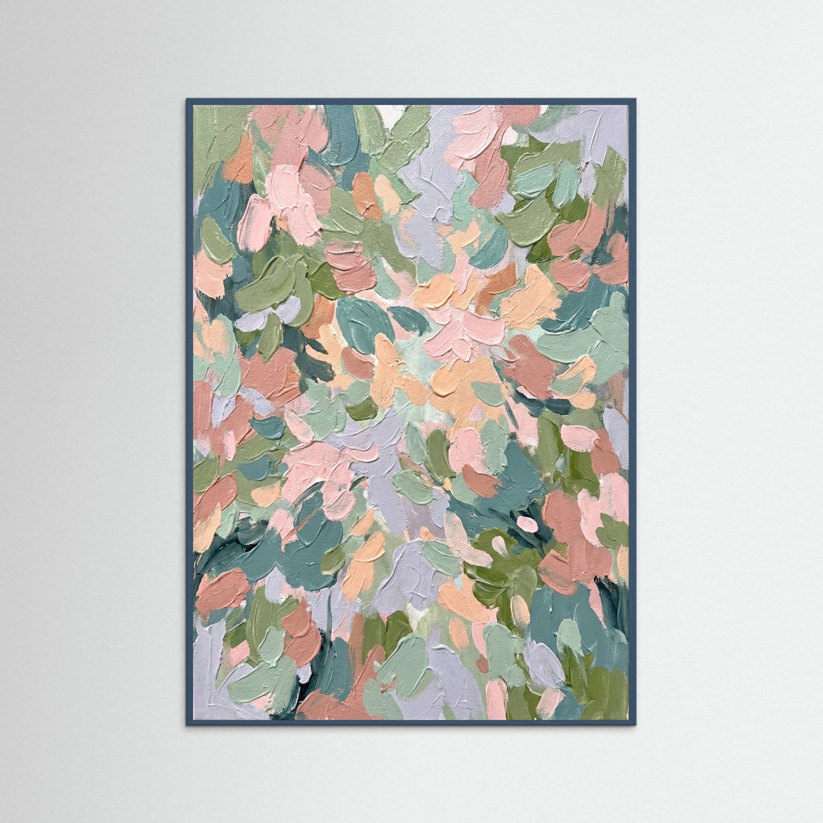 Teal Wood Garden Whispers