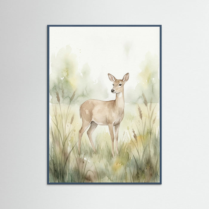 Teal Wood Gentle Bear