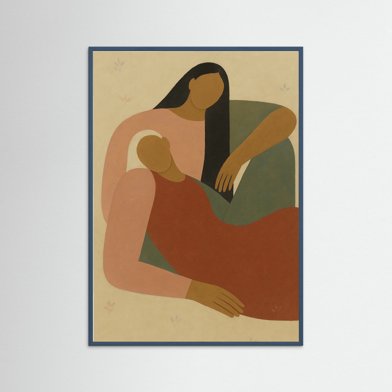 Teal Wood Gentle Connection