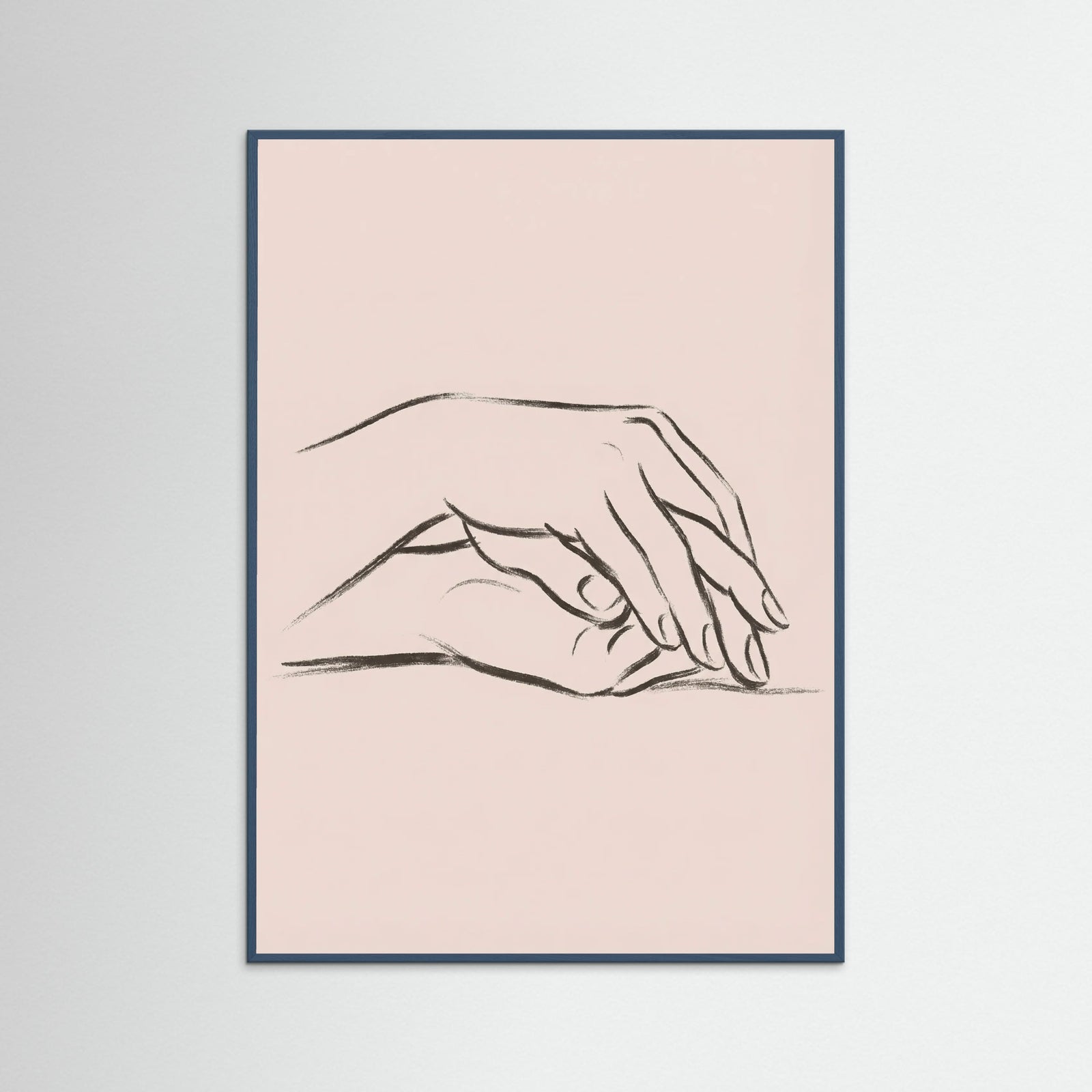 Teal Wood Gentle Contemplation