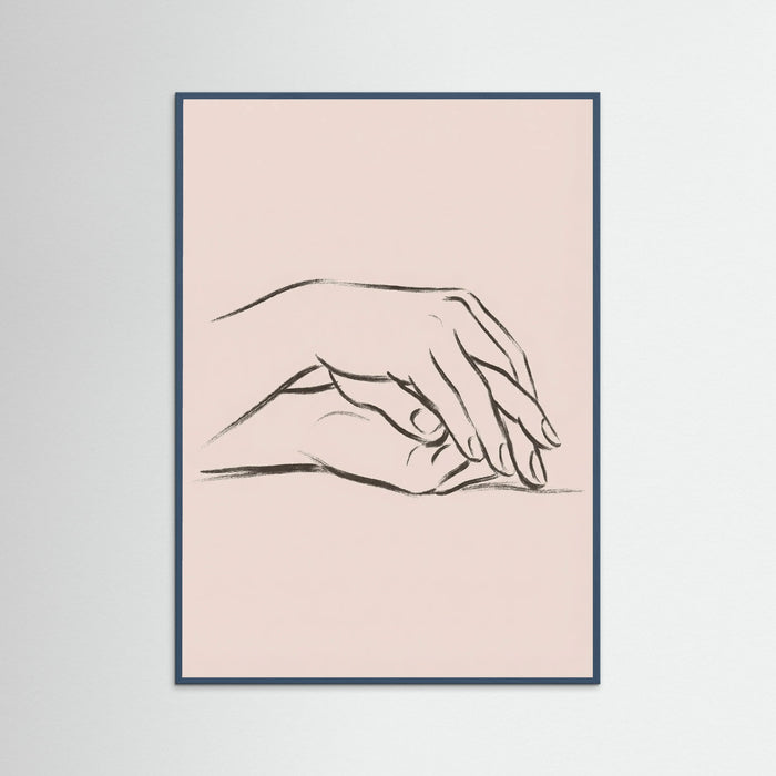 Teal Wood Gentle Contemplation