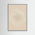 Teal Wood Gentle Currents