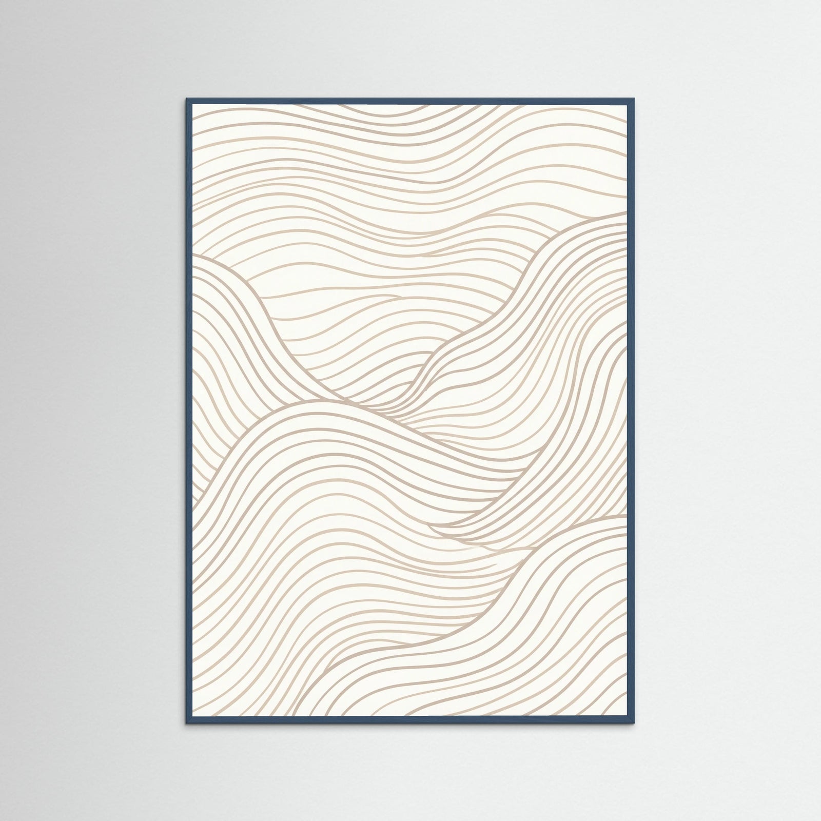 Teal Wood Gentle Curves