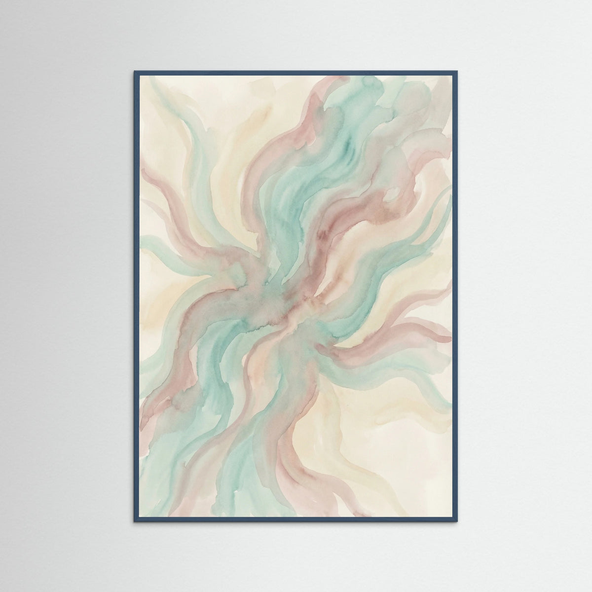 Teal Wood Gentle Flow