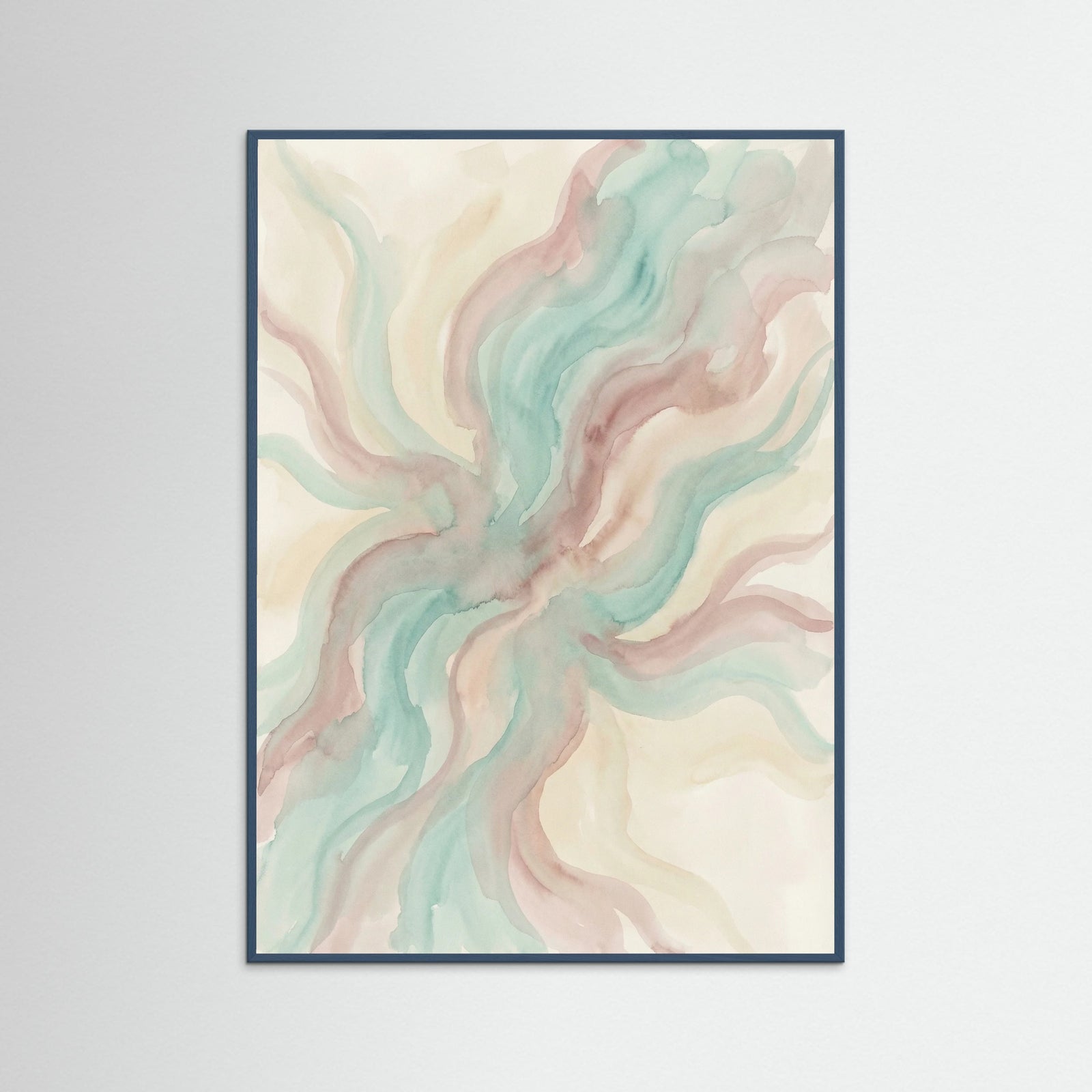 Teal Wood Gentle Flow
