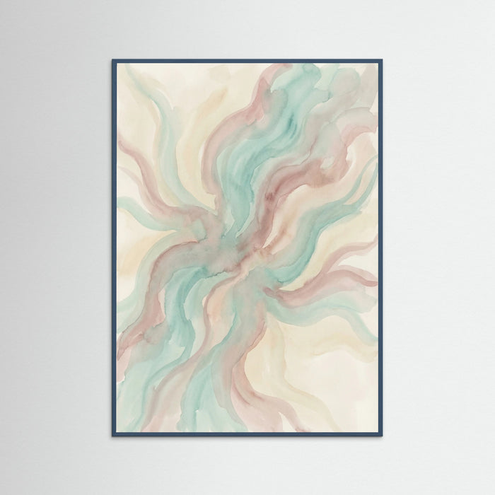 Teal Wood Gentle Flow