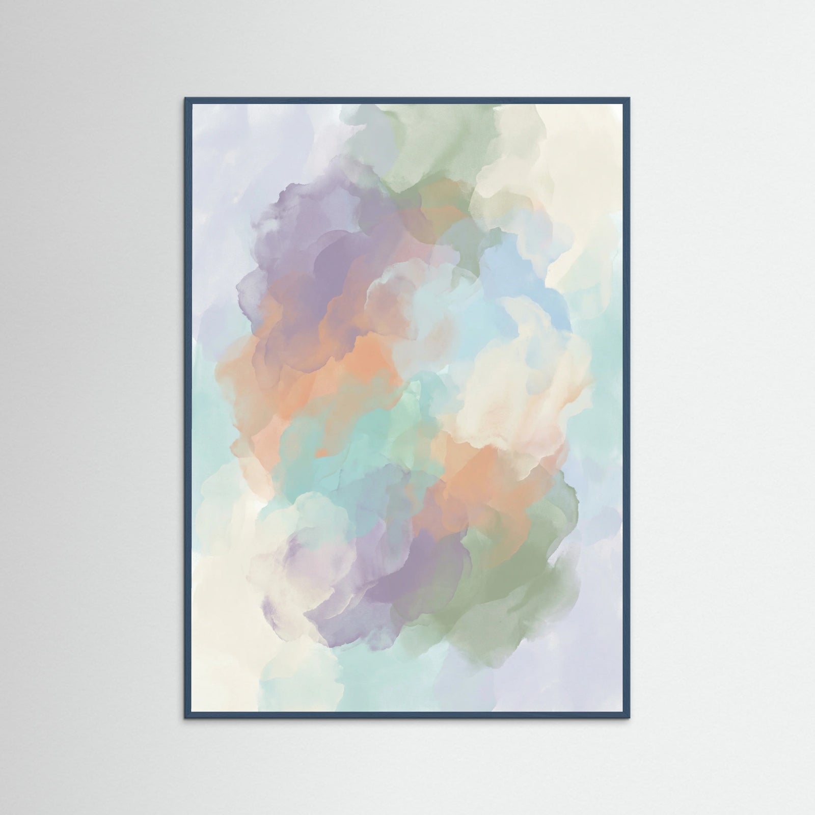 Teal Wood Gentle Hues