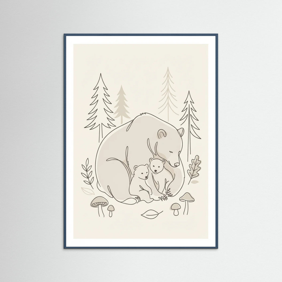 Teal Wood Gentle Kin