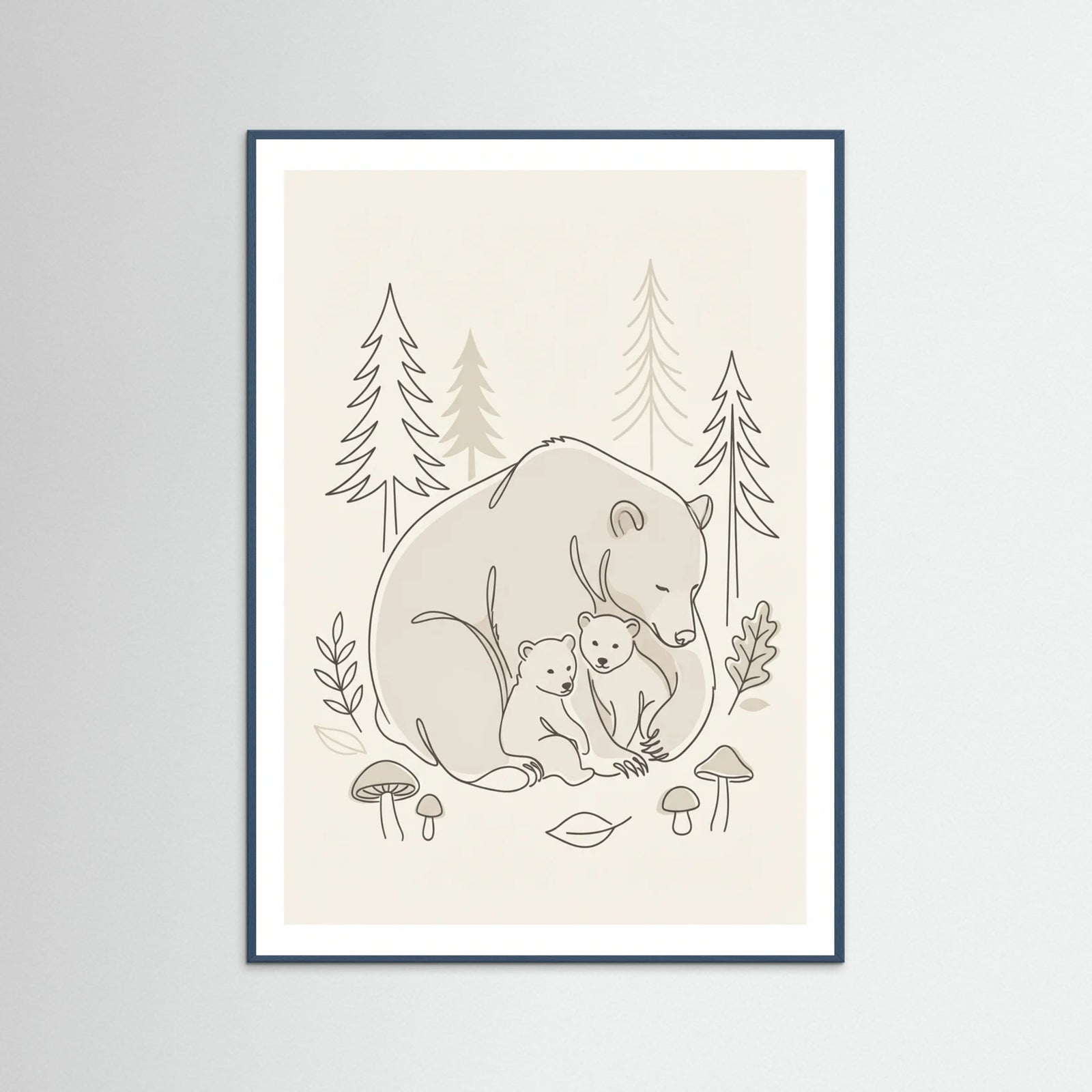 Teal Wood Gentle Kin