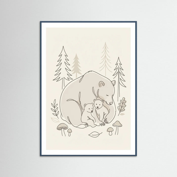 Teal Wood Gentle Kin