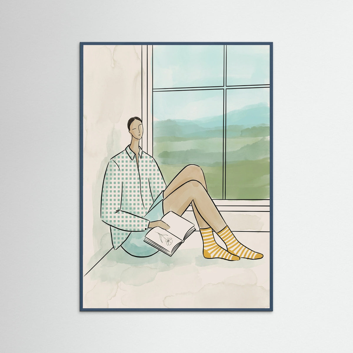 Teal Wood Gentle Offering