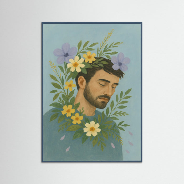 Teal Wood Gentle Reverie