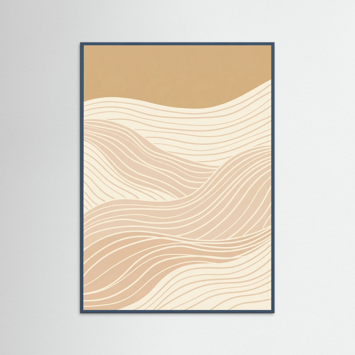 Teal Wood Gentle Waves