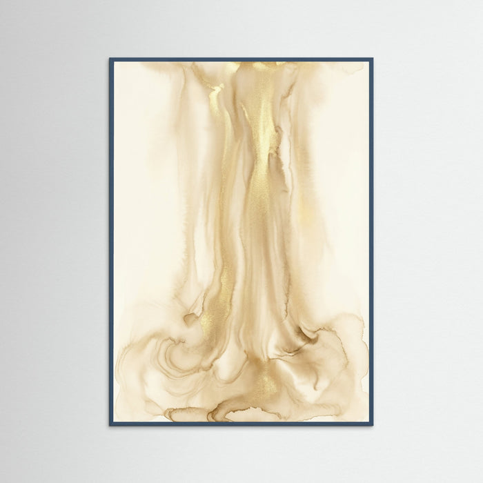 Teal Wood Gilded Mist