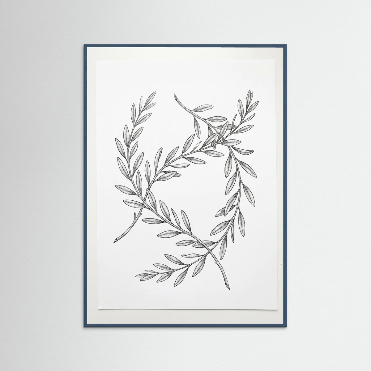 Teal Wood Ginkgo Grace