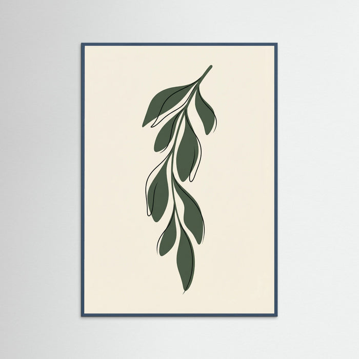 Teal Wood Golden Organic Bloom