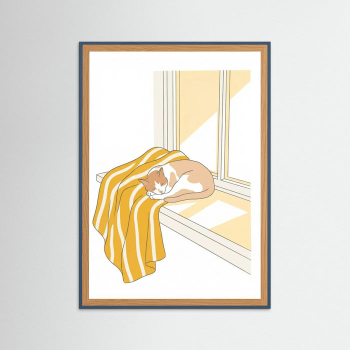 Teal Wood Golden Repose