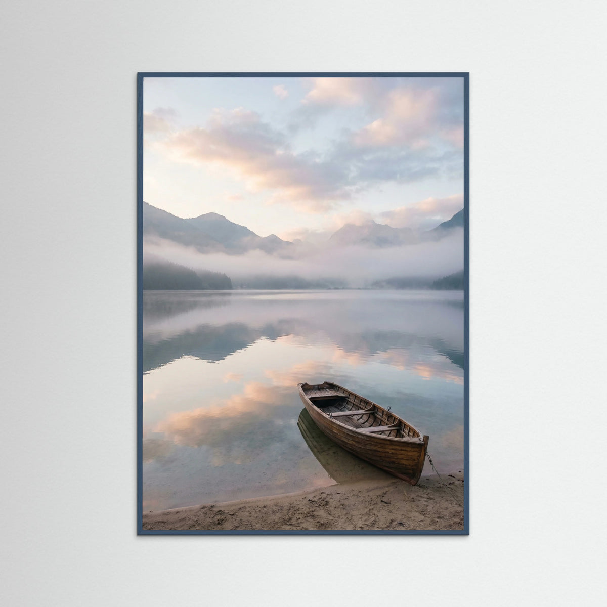 Teal Wood Golden Shore