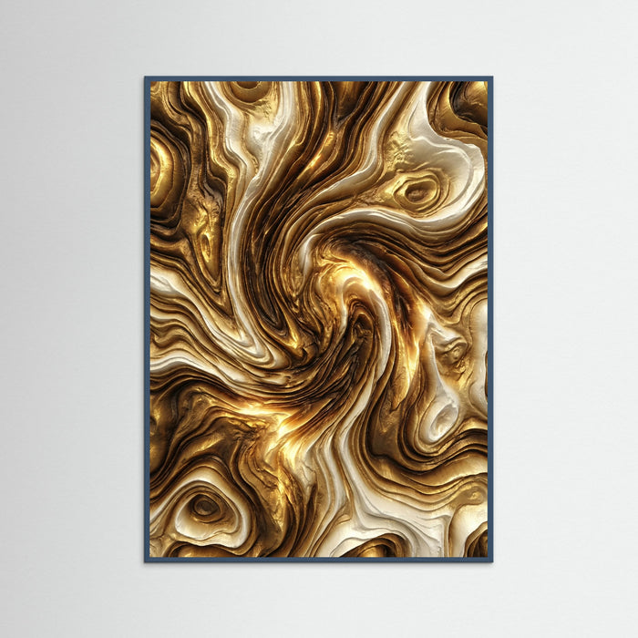 Teal Wood Golden Terrain