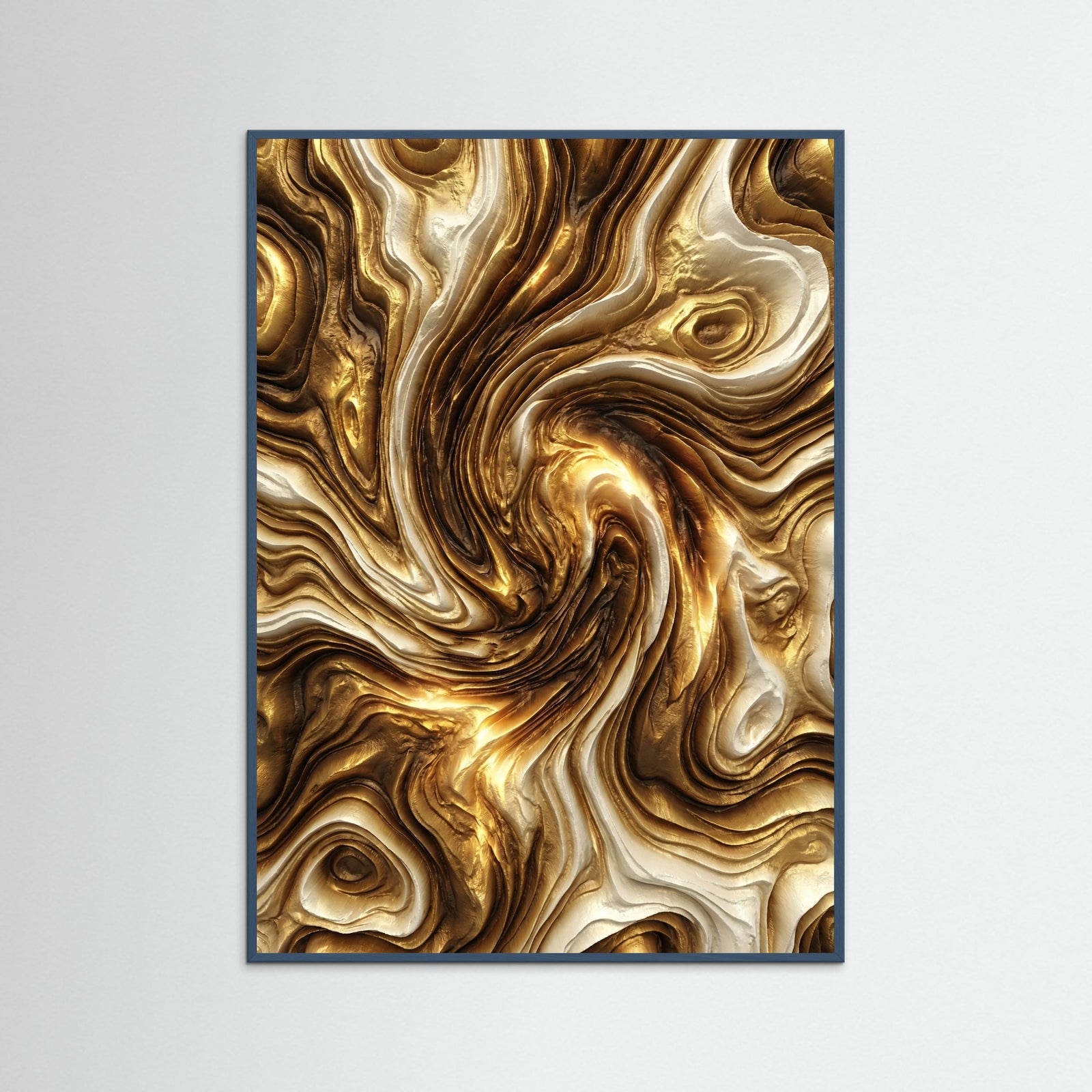 Teal Wood Golden Terrain