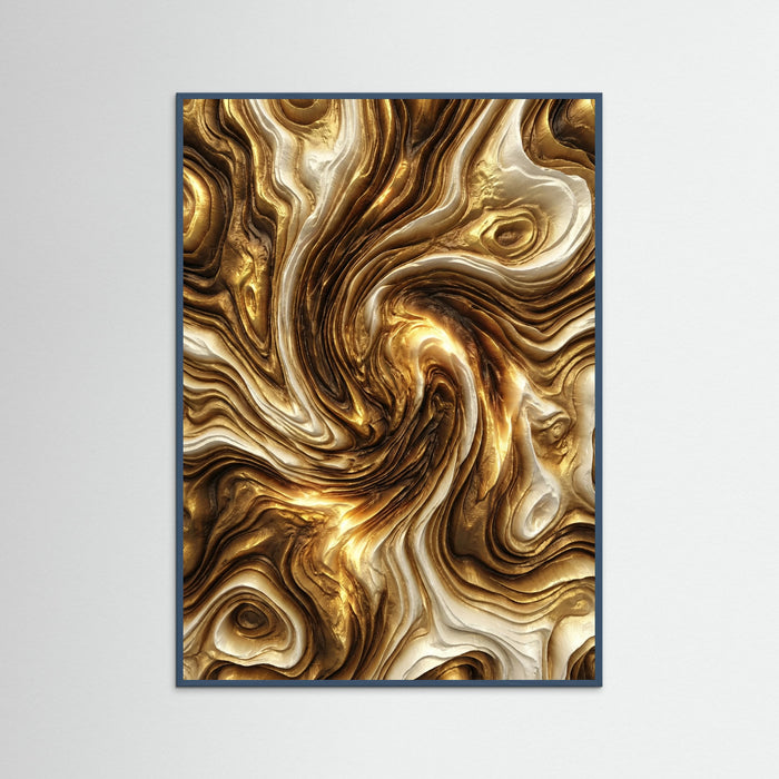 Teal Wood Golden Terrain