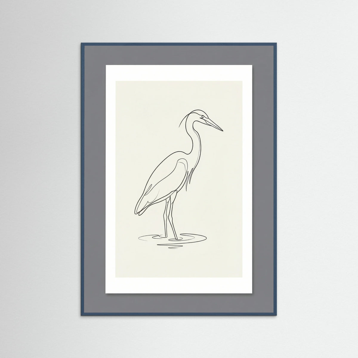 Teal Wood Graceful Flight