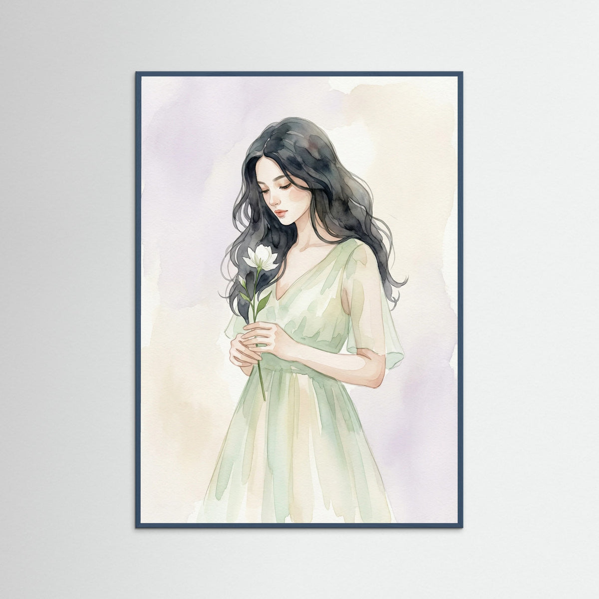 Teal Wood Graceful Stride