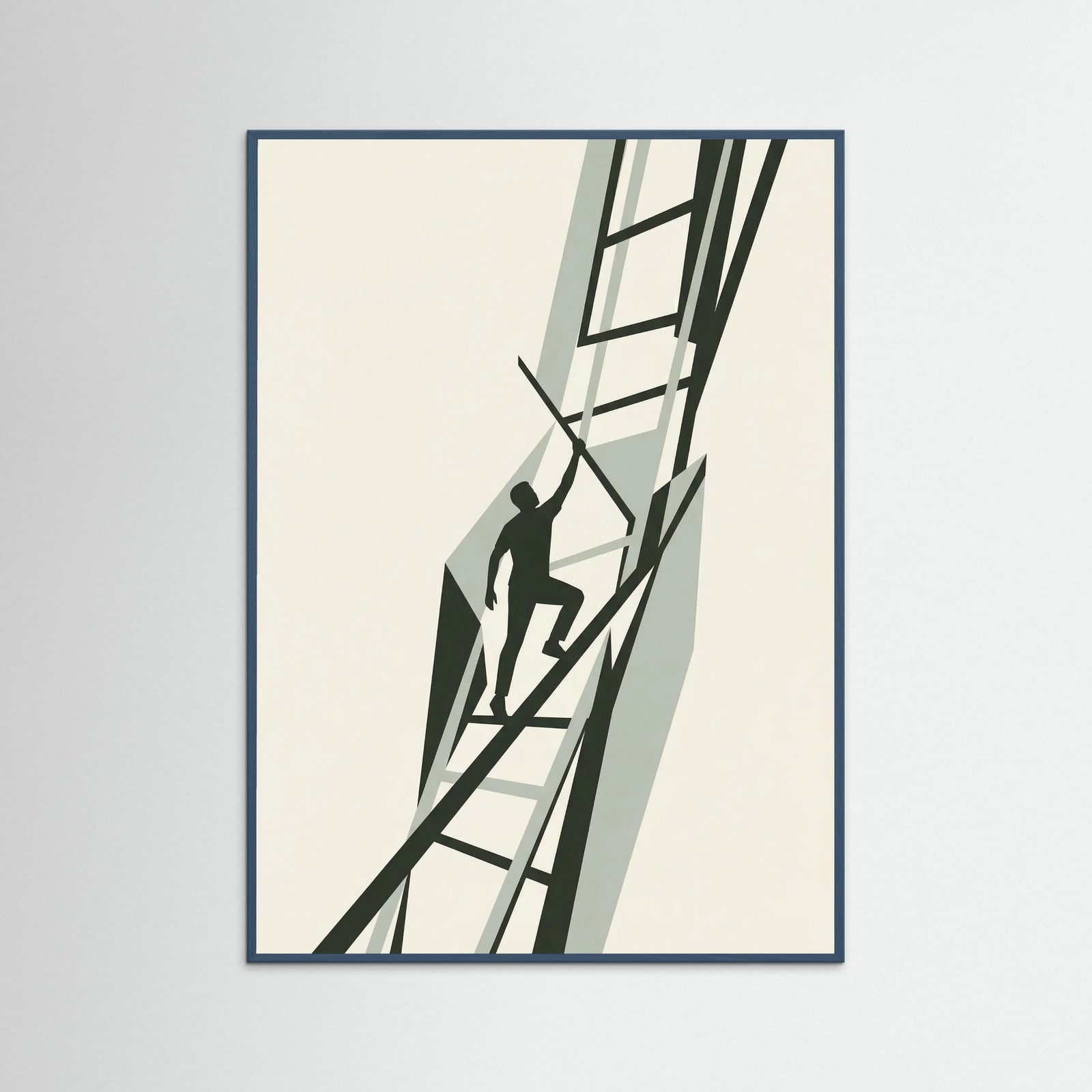 Teal Wood Gravity Defied