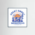 Teal Wood Great Smoky Mountains National Park Tennessee Poster
