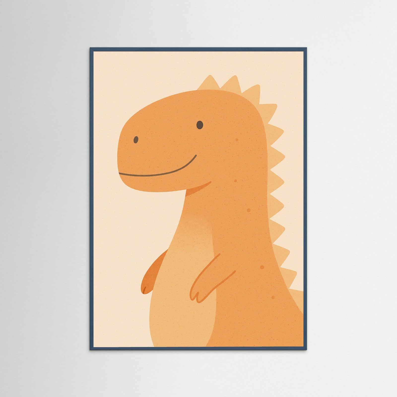 Teal Wood Green Dinosaur