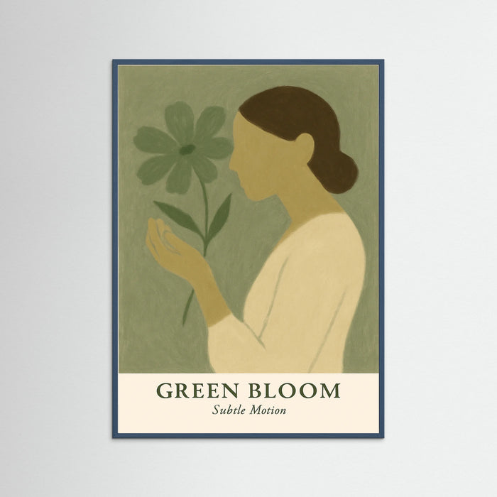 Teal Wood Green bloom