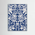 Póster Groovy Ultramarine Abstract – póster e impresión artística