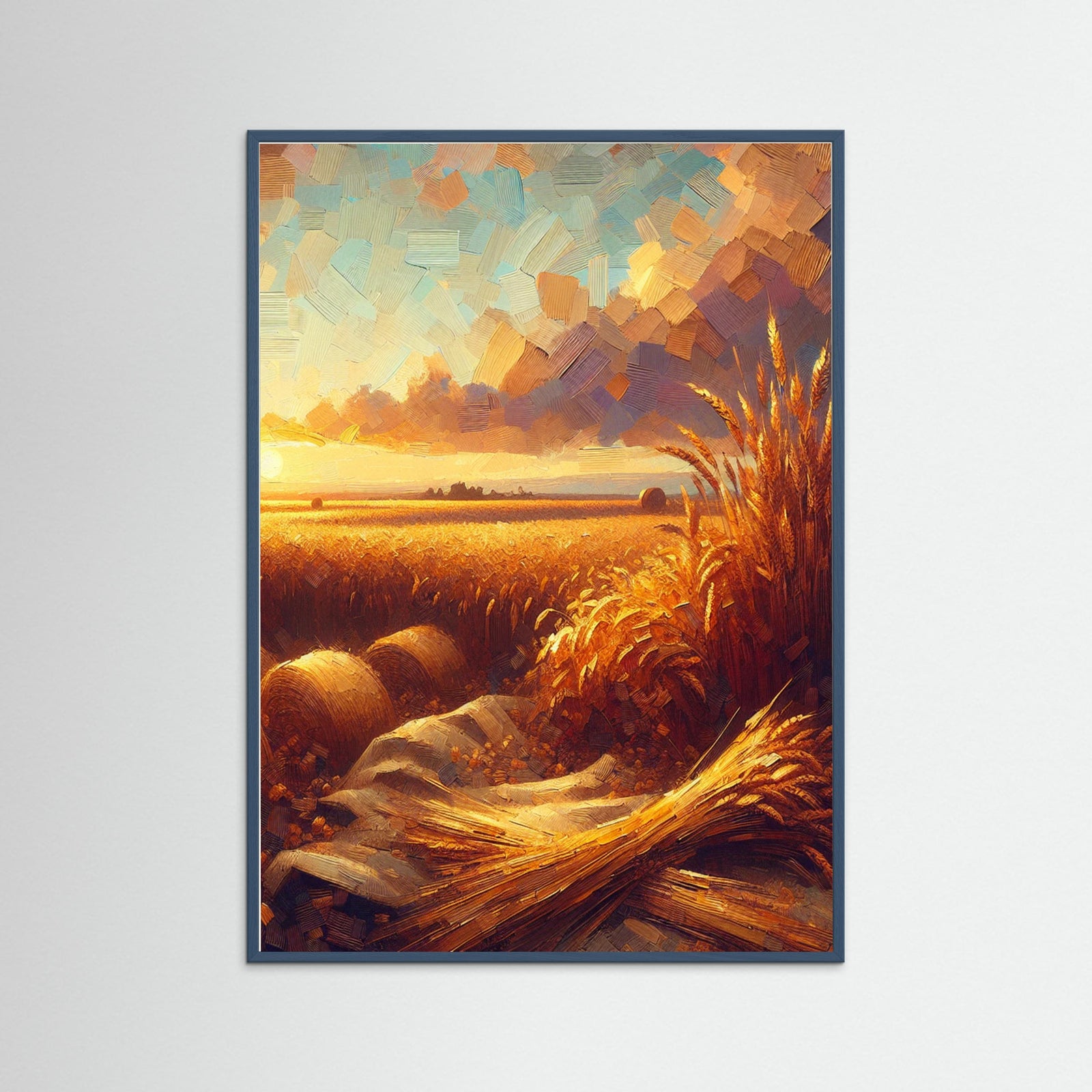 Teal Wood Harvest Glimmer