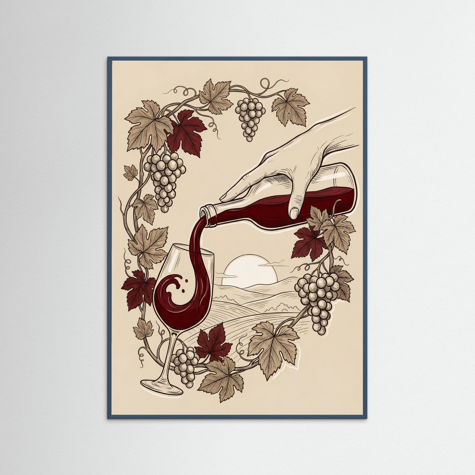 Teal Wood Harvest Toast