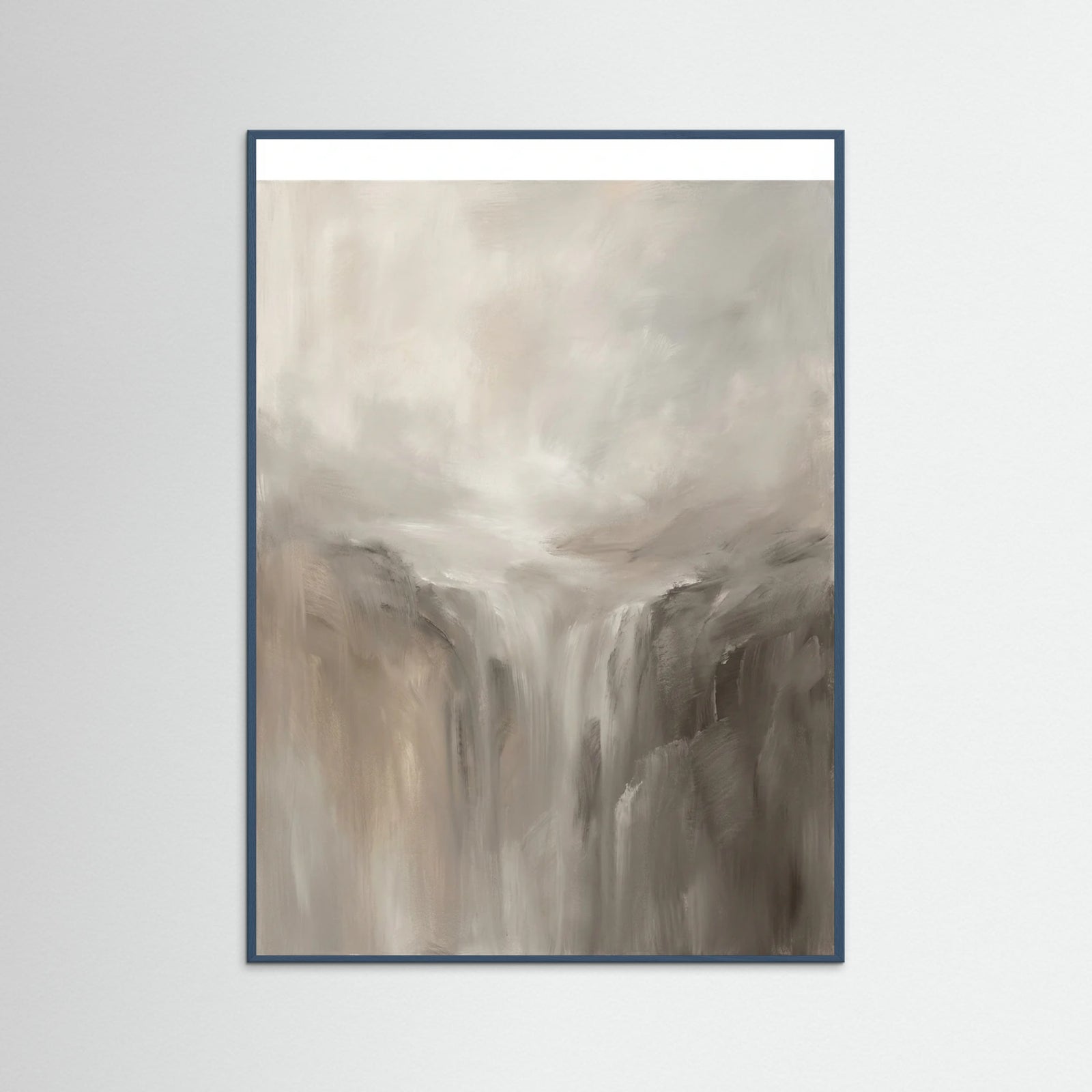 Teal Wood Hazy Horizon