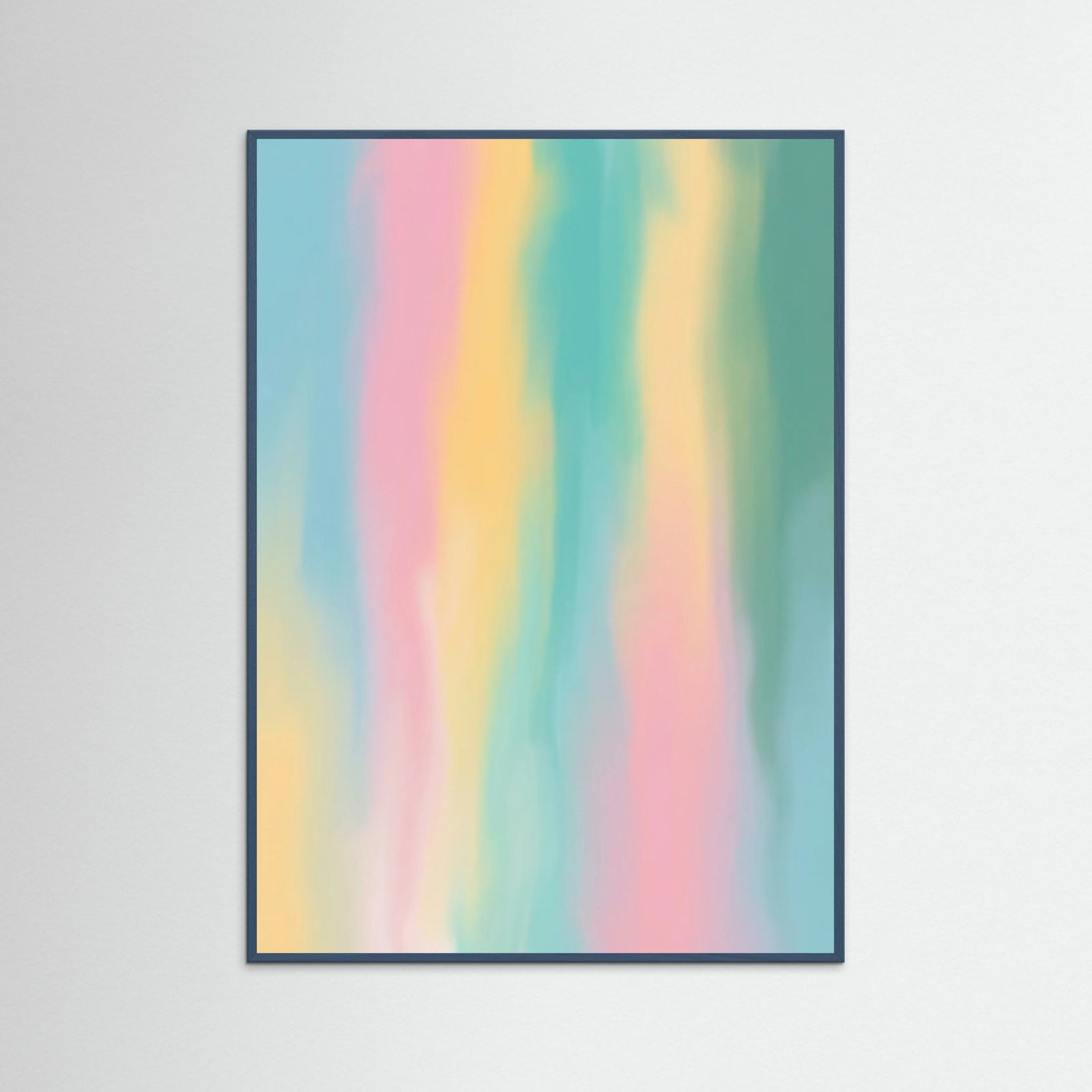 Teal Wood Hazy Horizon