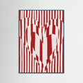 Heart in Stripes Poster – poster and art print
