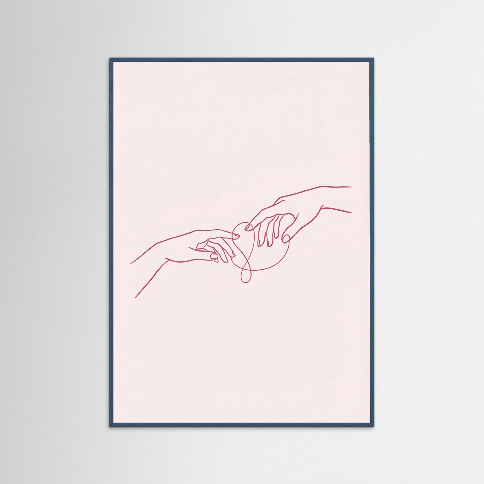 Teal Wood Heartfelt Message