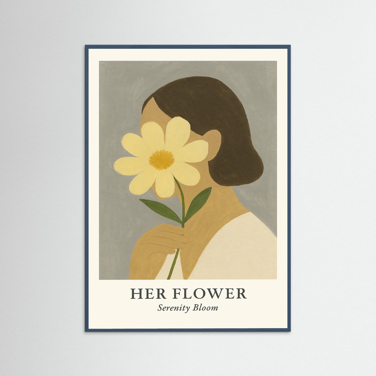 Teal Wood Her flower