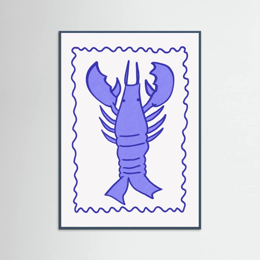 Poster Hey Lobster – poster e stampa artistica