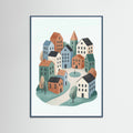 Teal Wood Hillside Haven