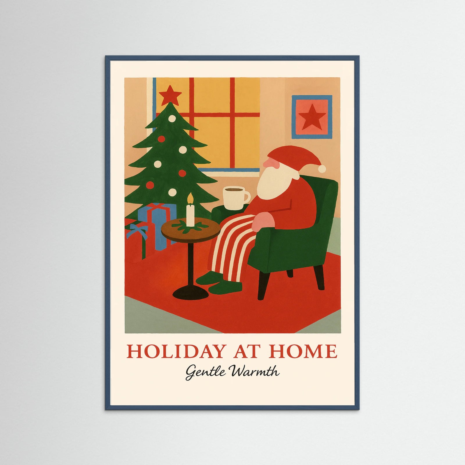 Teal Wood Holiday at home