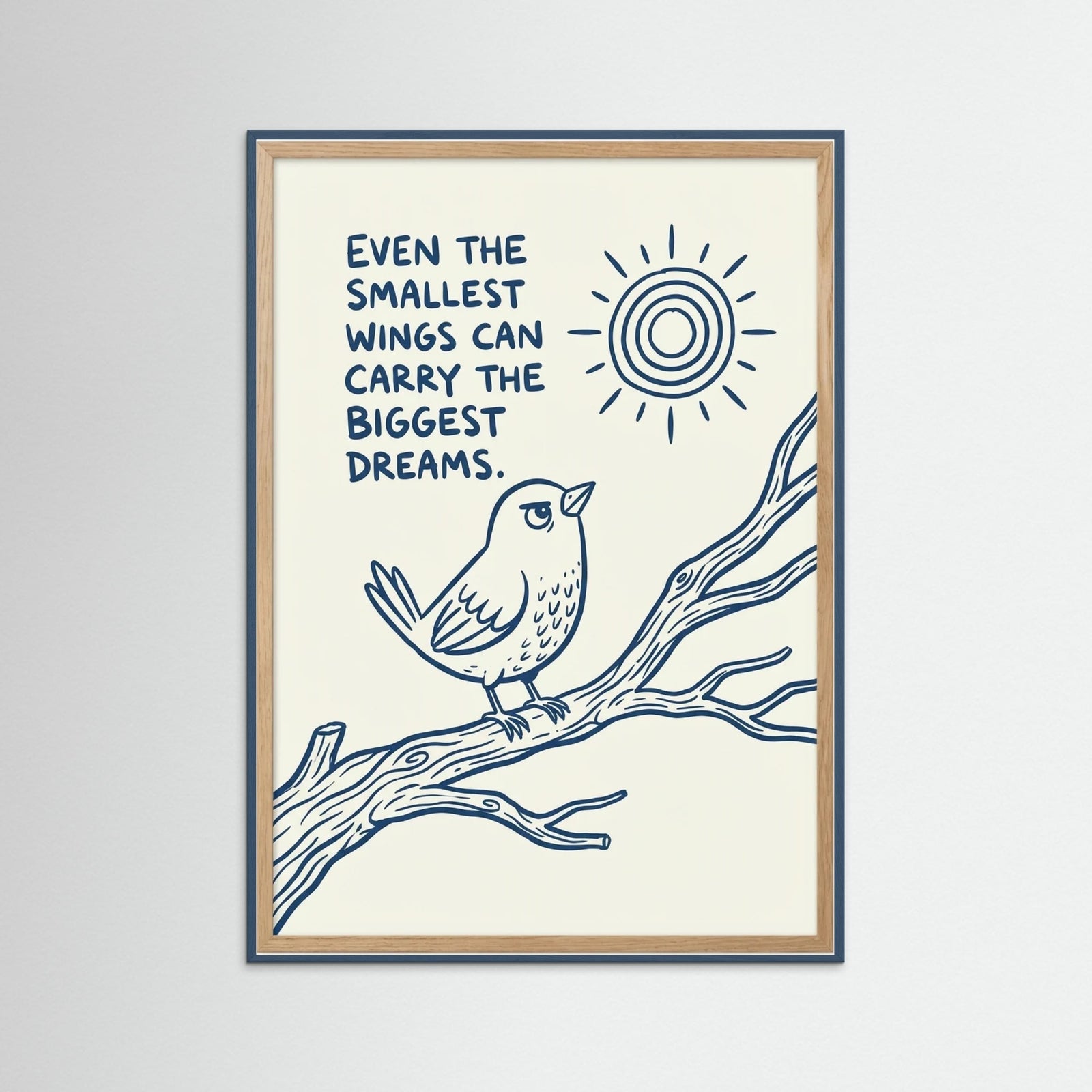 Teal Wood Hopeful Ascent