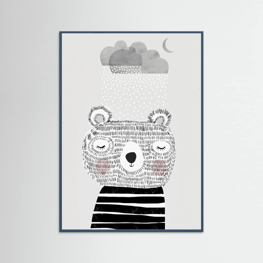 Póster I Love Snow – póster e impresión artística