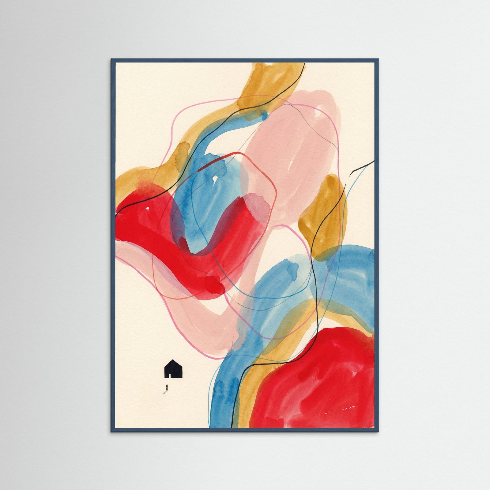 Teal Wood Inner Flow