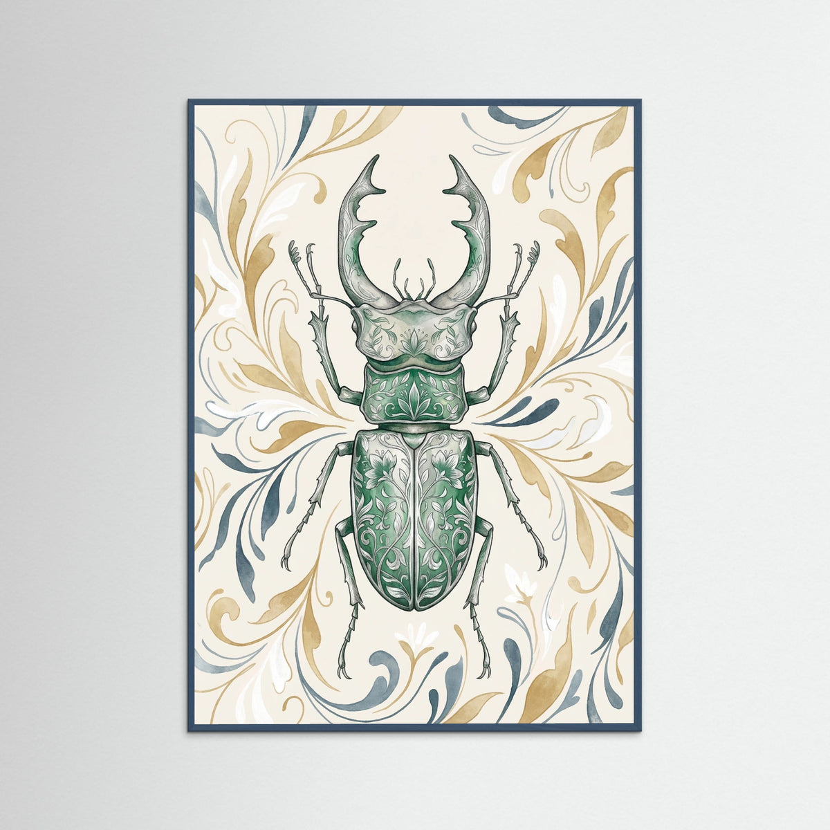 Teal Wood Intricate Moths